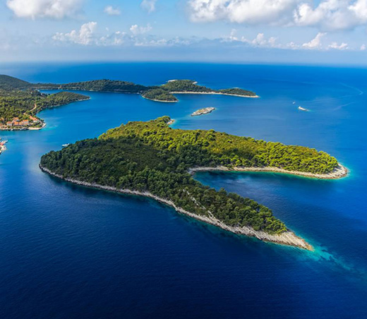 Elaphiti Islands – The islands of Mediterranean evergreen vegetation